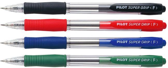 עט פיילוט סופר גריפ כדורי PILOT Super Grip F עט פיילוט סופר גריפ כדורי PILOT Super Grip F